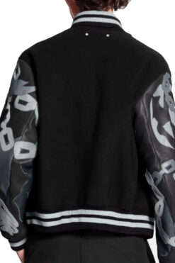 The Kid Laroi Wrong LV Camo Varsity Jacket
