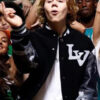 The Kid Laroi Wrong LV Camo Varsity Jacket