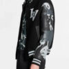 The Kid Laroi Wrong LV Camo Varsity Jacket