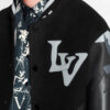 The Kid Laroi Wrong LV Camo Varsity Jacket