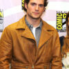 Comic Con Henry Cavill Brown Leather Jacket