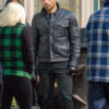 The Winter Soldier San Sebastian Black Leather Jacket