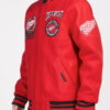 Detroit Red Wings Crest Wool Varsity Jacket