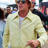 Brad Pitt F1 Grand Prix Yellow Jacket