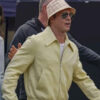 Brad Pitt F1 Grand Prix Yellow Jacket