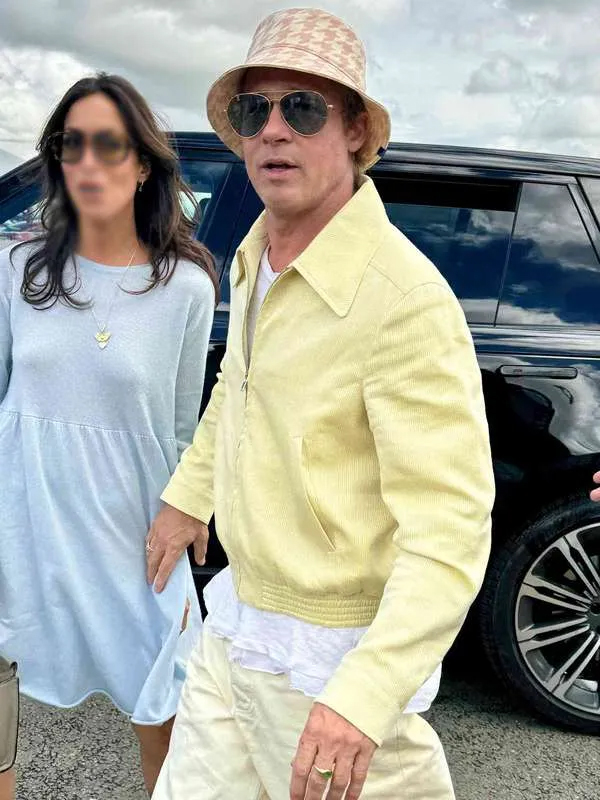 Brad Pitt F1 Grand Prix Yellow Jacket