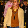 Brad Pitt F1 Movie Premiere Tan Jacket