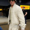 Brad Pitt F1 Quilted Bomber Jacket