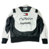 Brad Pitt F1 Black and White Racer Jacket