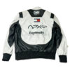 Brad Pitt F1 Black and White Racer Jacket
