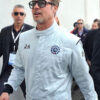 F1 Brad Pitt White Jumpsuit