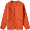 F1 Damson Idris Orange Quilted Jacket