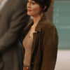 Good Cop/Bad Cop S01 Leighton Meester Brown Coat