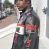 NFL Super Bowl LIX Men Black Leather Jacket