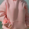 Palm Puff Pink Hoodie