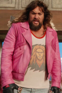 A Minecraft Movie Jason Momoa Pink Jacket