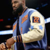 NBA 2022 LeBron James Varsity Jacket