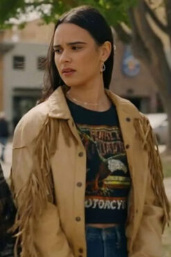 Ransom Canyon S01 Ellie Catawnee Fringe Jacket