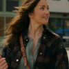 Ransom Canyon S01 Minka Kelly Plaid Jacket