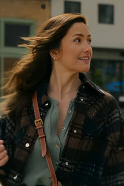 Ransom Canyon S01 Minka Kelly Plaid Jacket