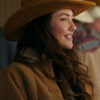 Ransom Canyon S01 Minka Kelly Suede Leather Jacket