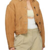 Ransom Canyon S01 Minka Kelly Suede Leather Jacket