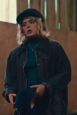 Sex Education S04 Jem Blue Cotton Jacket