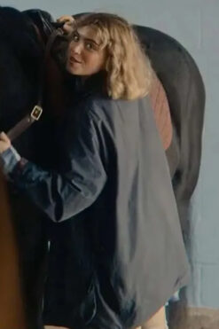 Sex Education S04 Jem Blue Cotton Jacket