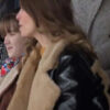 Ted Lasso S03 Flo Sassy Collins Shearling Black Leather Jacket