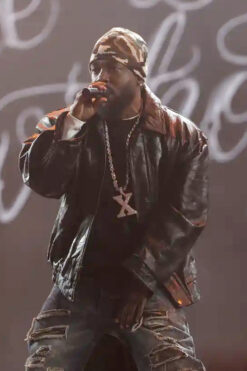 The Grand National Tour Kendrick Lamar Dice Leather Jacket