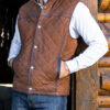 Ransom Canyon S01 Davis Collins Leather Quilted Vest