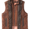 Ransom Canyon S01 Davis Collins Leather Quilted Vest