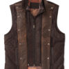 Ransom Canyon S01 Davis Collins Leather Quilted Vest