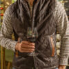 Ransom Canyon S01 Davis Collins Leather Quilted Vest