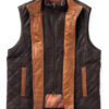 Ransom Canyon S01 Davis Collins Leather Quilted Vest