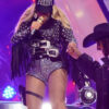 Cowboy Carter Tour Beyoncé Star Crop Leather Jacket