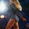 Cowboy Carter Tour Beyoncé Star Crop Leather Jacket