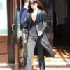 Materialists Promo Dakota Johnson Rocks Leather Trench Coat