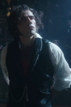 Oscar Isaac Dr. Victor Frankenstein Black Vest
