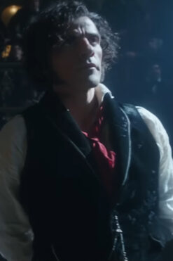 Oscar Isaac Dr. Victor Frankenstein Black Vest