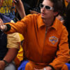 Timothee Chalamet Knicks Orange Bomber Jacket