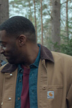 Ashley Thomas Hostage Brown Cotton Jacket