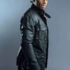 Billy Brown Hostage 2025 Black Leather Jacket