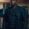 Billy Brown Hostage 2025 Black Leather Jacket