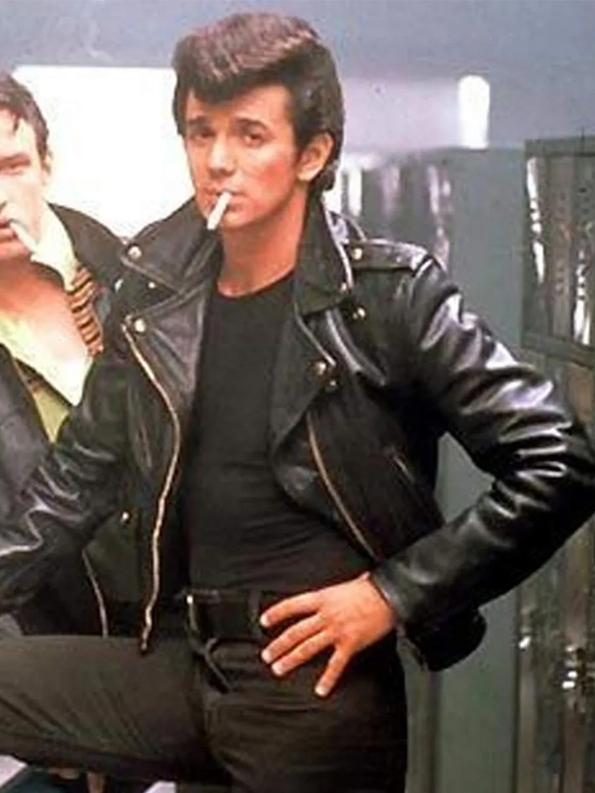 Danny Zuko T Birds John Travolta Biker Leather Jacket