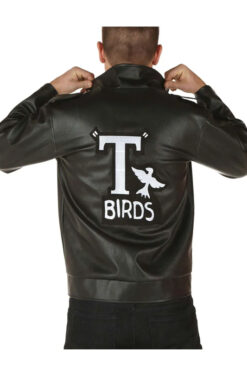 Danny Zuko T Birds John Travolta Biker Leather Jacket