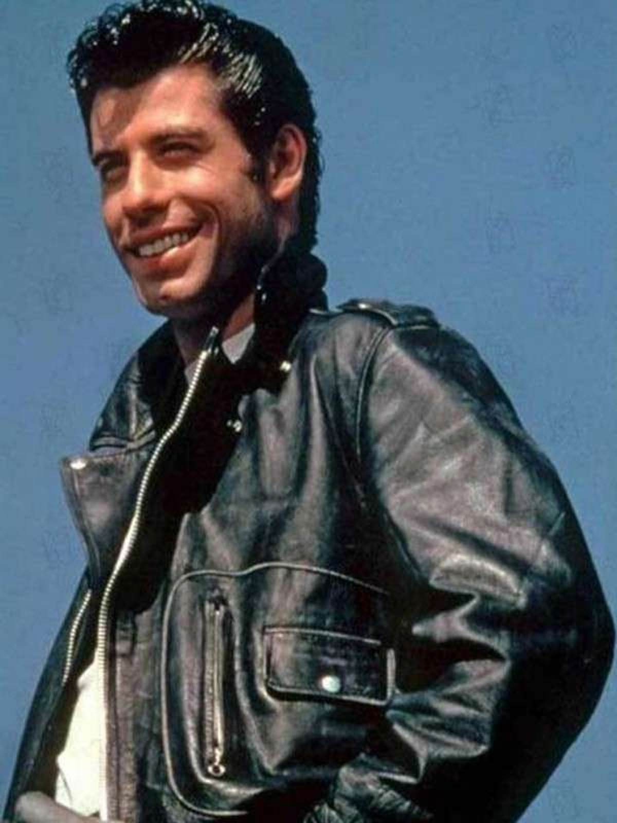 Danny Zuko T Birds John Travolta Biker Leather Jacket