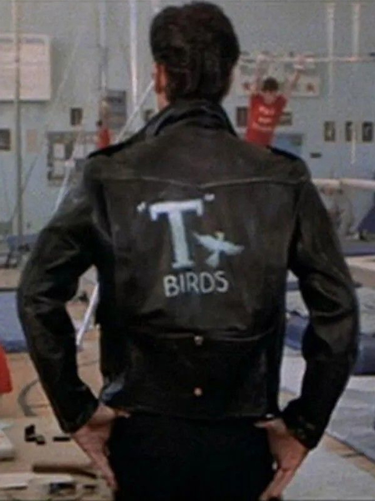 Danny Zuko T Birds John Travolta Biker Leather Jacket