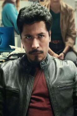 Harold Torres The Gringo Hunters Black Leather Jacket