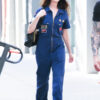 The Devil Wears Prada 2 Anne Hathaway Blue Jumpsuit